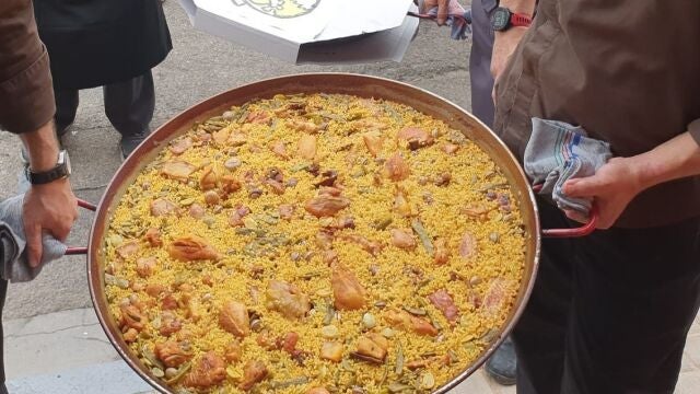 Imagen de una paella