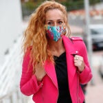 Rocío Carrasco de camino a los Juzgados de Alcobendas