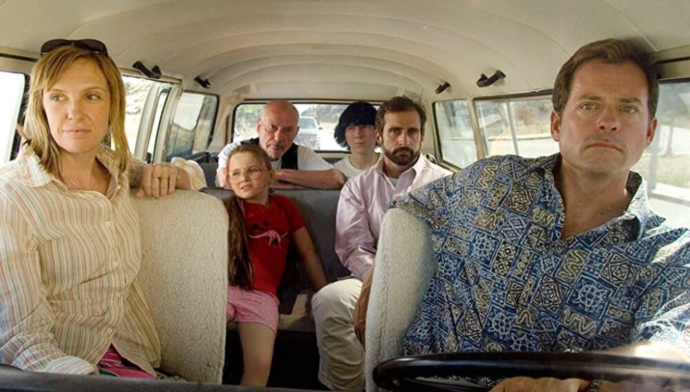 Escena de la película Pequeña Miss Sunshine