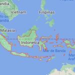 El seísmo se produjo a una profundidad de 109 km y se produjo a unos 440 km al sureste de la ciudad de Ambon, según el EMSC.