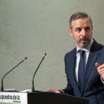 El consejero de Hacienda y Financiación Europea, Juan Bravo. María José López / Europa Press