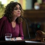 La ministra de Hacienda, María Jesús Montero, durante el debate de totalidad del Proyecto de Ley de Presupuestos