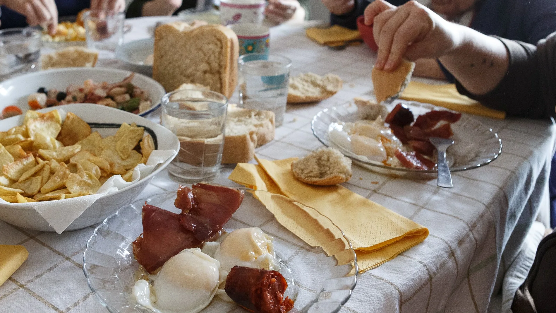 Dos y pingada, plato típico del fin de la Semana Santa zamorana