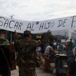 Decenas de excombatientes, veteranos de guerra y sindicalistas se manifestaron el pasado viernes para revertir las "decisiones equivocadas" de Bukele.