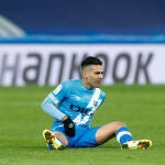 Radamel Falcao con el Rayo Vallecano.