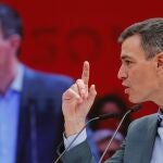 El secretario general del PSOE y presidente del Gobierno, Pedro Sánchez