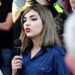 Isabel Peralta en su discurso antisemita que dio en el cementerio de La Almudena