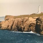 Detalle del Faro de Cabo Mayor, por Eduardo Sanz.