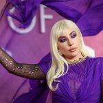 Lady Gaga en la premier en Londres de 'House of Gucci'.