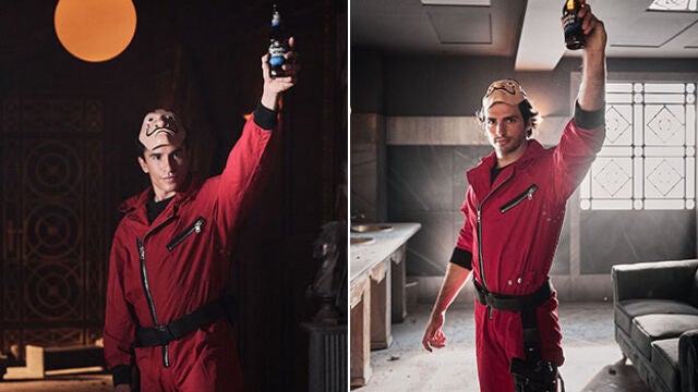 Marc Márquez y Carlos Sainz, 'protagonistas' de 'La casa de papel' gracias a Estrella Galicia.