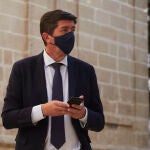 El vicepresidente y consejero de Turismo, Juan Marín