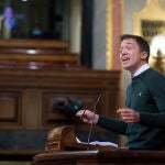 El líder de Más País, Íñigo Errejón, en el Congreso