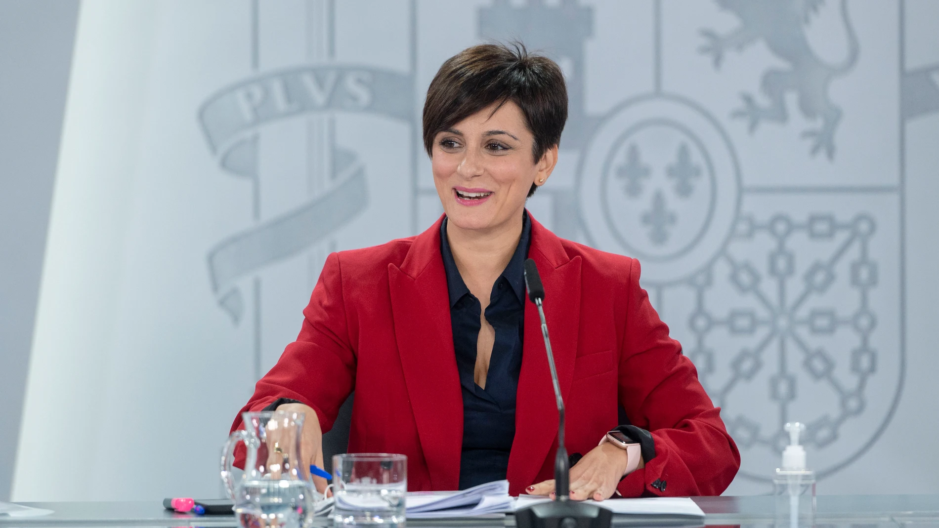 La ministra Portavoz y de Política Territorial, Isabel Rodríguez