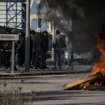 Las protestas de la huelga del metal pusieron el foco de nuevo en la economía de Cádiz. (AP Photo/Javier Fergo)