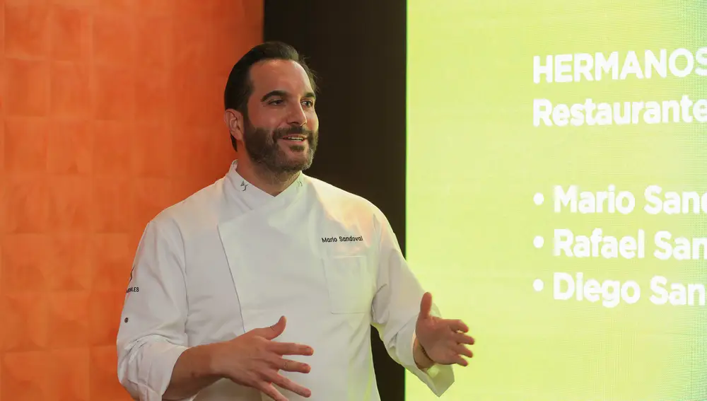 El chef Mario Sandoval