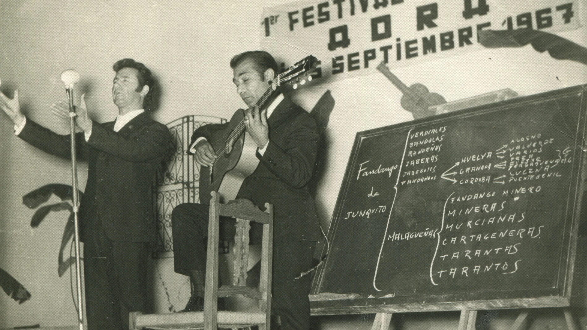 Juan Habichuela y Fosforito formaron un tándem de éxito asegurado encima de las tablas