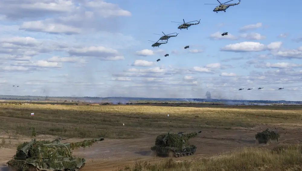Ejercicios conjuntos de las fuerzas armadas bielorrusas y rusas en Bielorrusia este año