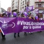 César Sánchez / ICAL . Comisiones Obreras y la Unión General de los Trabajadores se concentran con motivo de la celebración del Día Internacional contra la Violencia de Género en Ponferrada