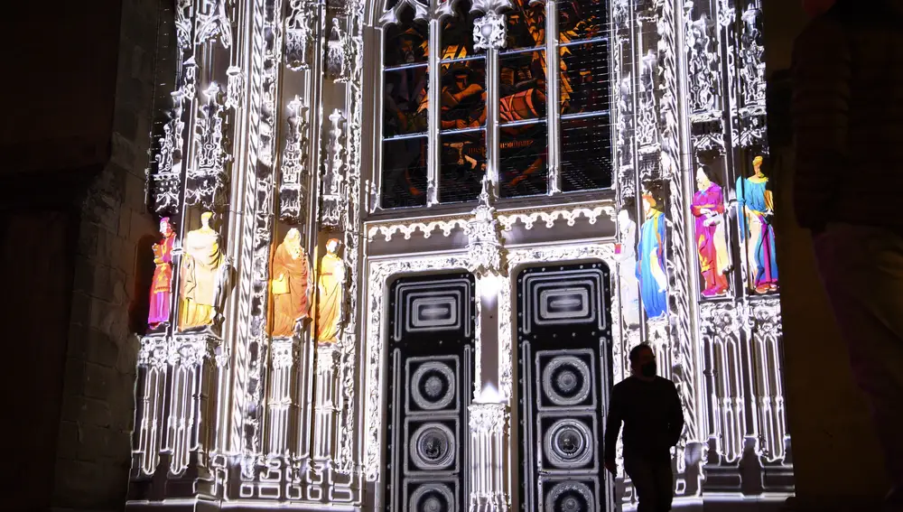 Imagen del festival de luces de Lausanna