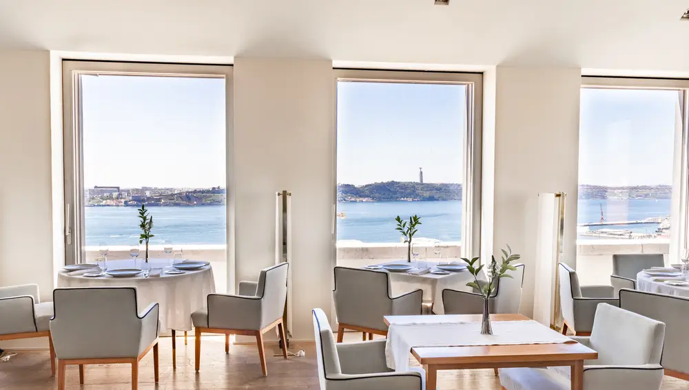 Las vistas del restaurante son una delicia para los sentidos