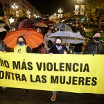 Manifestaciones en España contra la violencia machista por el 25-N