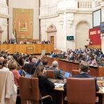 Pleno del Parlamento de Andalucía