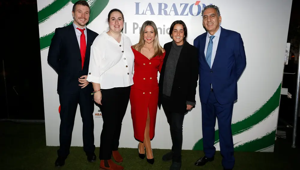 Domingo Martínez, Victoria Suárez, Cristina Vigara, Begoña y Manuel Torres