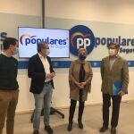 Los parlamentarios del PP de Segovia