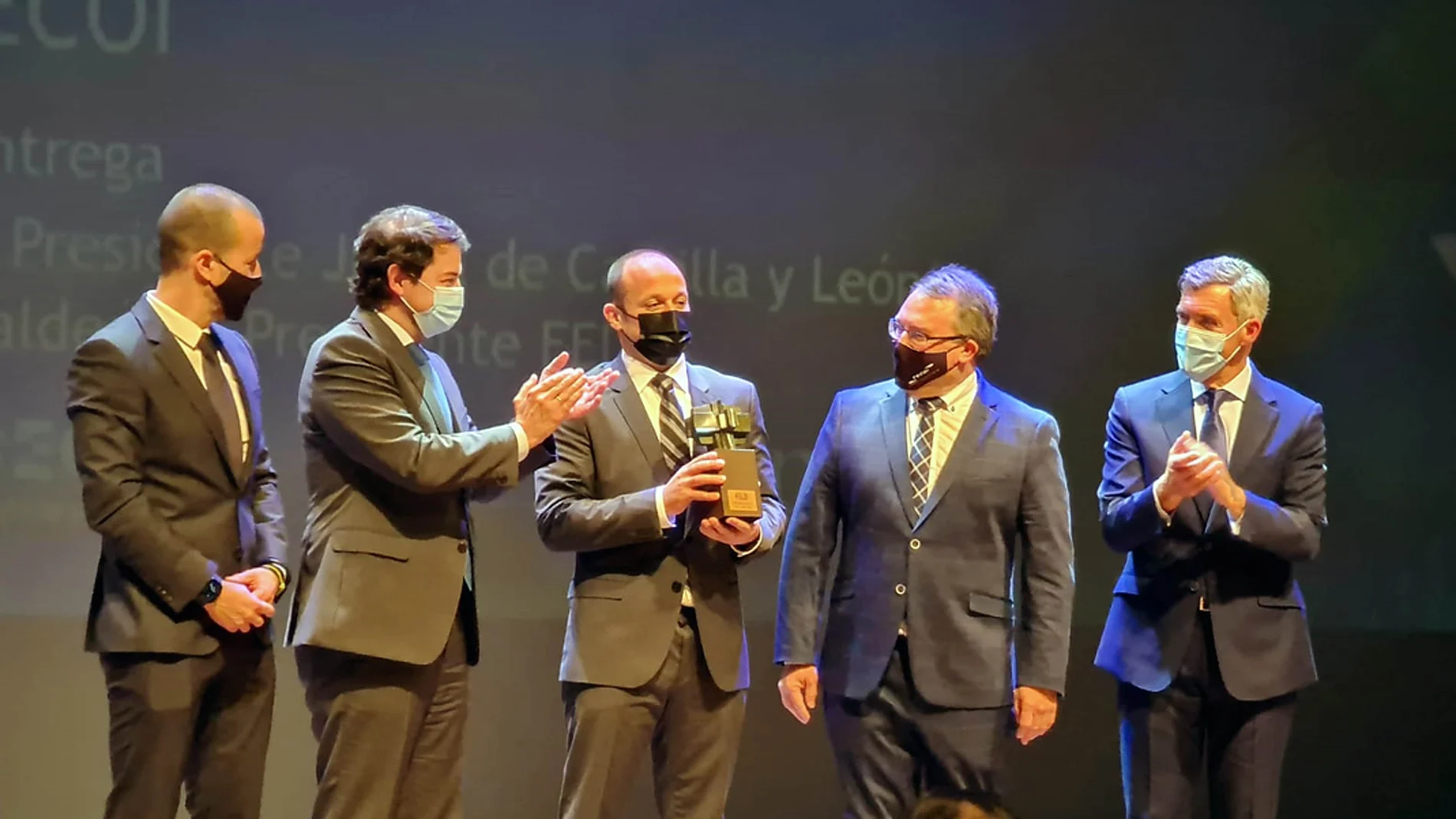 El Presidente Alfonso Fernández Mañueco clausura la gala