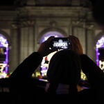 Encendido de las luces de Navidad en Madrid, el pasado viernes