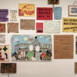 Carteles del 15-M en el Reina Sofía