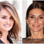 Penélope Cruz y la Reina Letizia en un montaje
