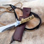 Imagen de archivo de un cuchillo de cazador.