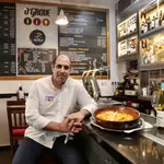 Berni en su taberna O'Grove