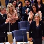Magdalena Andersson, de 54 años, será la primera mujer al frente de un Gobierno en Suecia