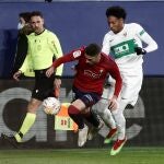 Kike Barja con Osasuna. EFE/ Jesus Diges