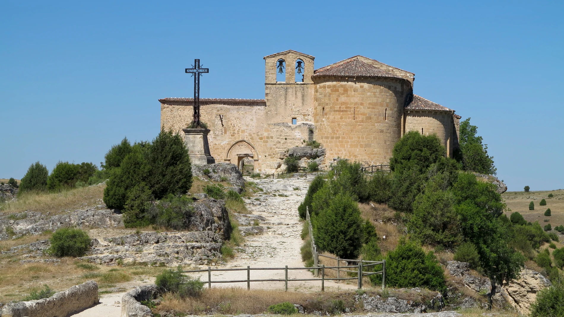 La ermita de San Frutos en Segovia