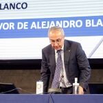 El presidente del Comité Olímpico Español (COE), Alejandro Blanco, asiste a la Asamblea General Extraordinaria del COE donde será reelegido como presidente al ser el único candidato