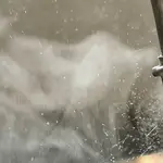 Grifo con agua caliente