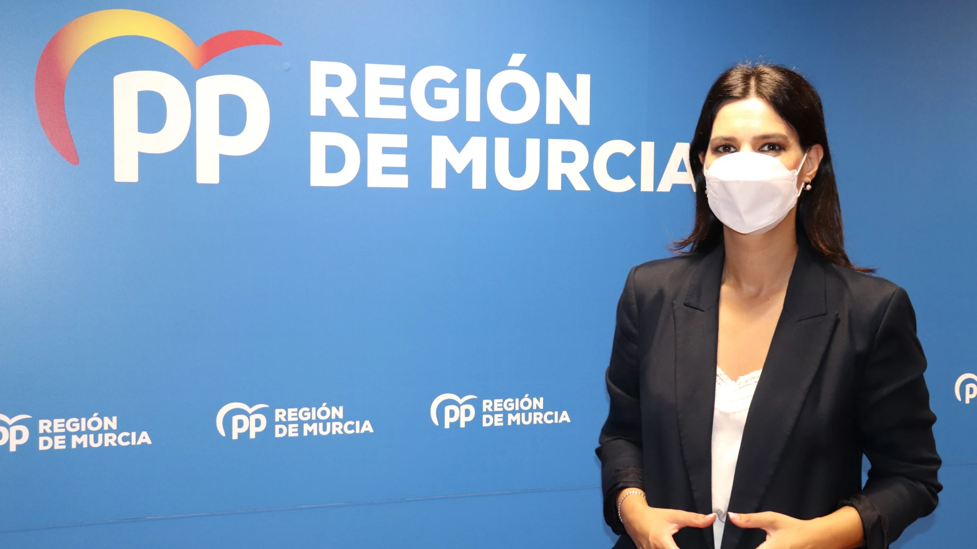La portavoz del PP en la Región de Murcia, Miriam Guardiola