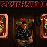 Adrián «Black» Sánchez, posa en su estudio Chinatown, de Getafe