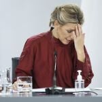 La vicepresidenta segunda y ministra de Trabajo y Economía Social, Yolanda Díaz