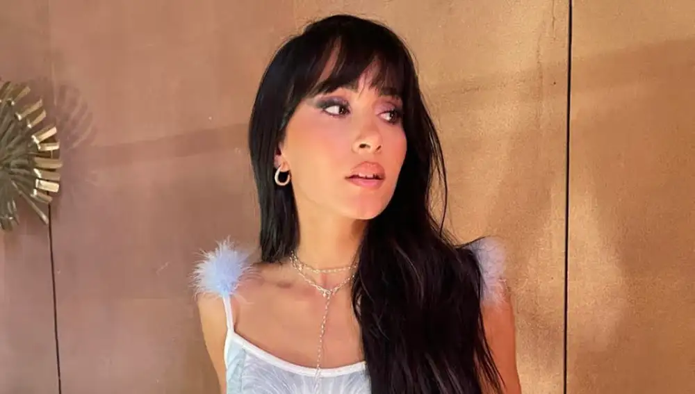 Aitana con corsé 'made in Spain'.