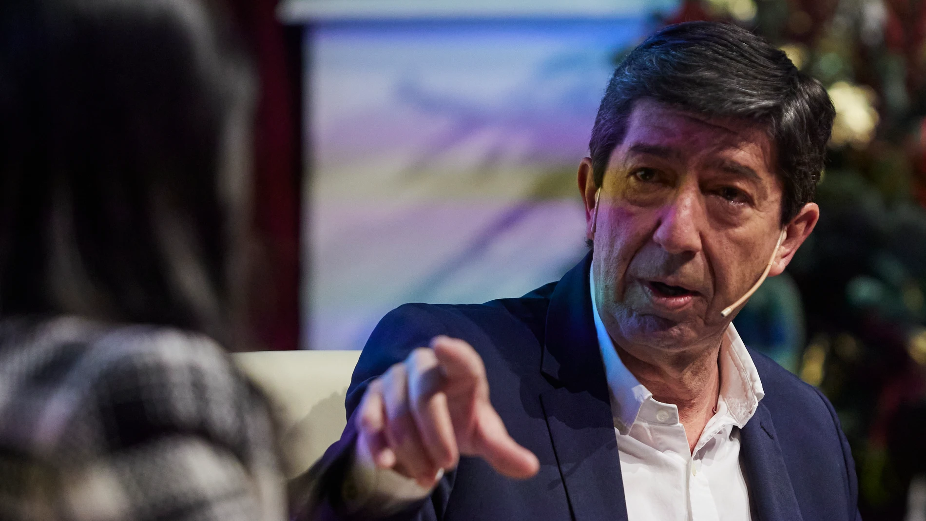 El vicepresidente de la Junta de Andalucía, Juan Marín, junto a Arrimadas. Joaquín Corchero / Europa Press