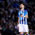 Adnan Januzaj con la Real Sociedad.