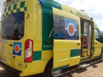 Ambulancia en una intervención. 112 ANDALUCÍA