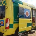 Ambulancia en una intervención. 112 ANDALUCÍA
