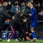 El entrenador del Getafe, Quique Sánchez Flores.