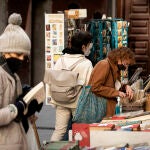 Una librería de ocasión, en pleno centro de Madrid