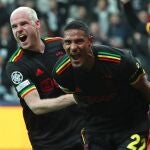 Sébastien Haller está batiendo récords en la Liga de Campeones.